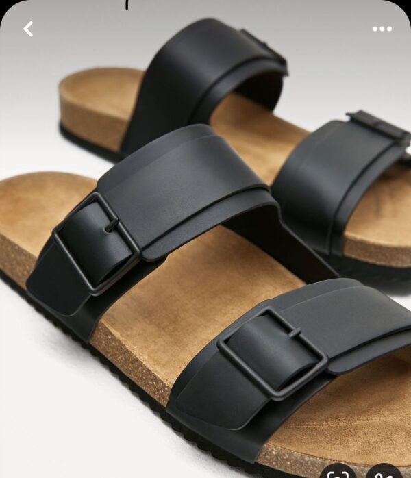 Sandal en cuire